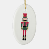 Nutkraker Illustratie kerstontwerp Klassieke C Keramisch Ornament (Rechts)