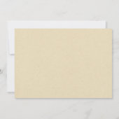 Nutkraker Invitting, kerstkraker Kaart (Achterkant)