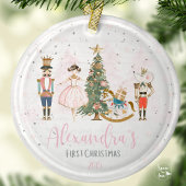 Nutkraker Kerstmis Ballerina Keramisch Ornament