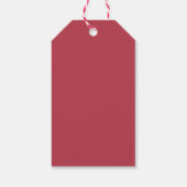 Nutkraker Kerstmis Cadeaulabel (Achterkant)