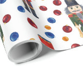 Nutkraker Kerstmis Cadeaupapier (Rol Hoek)