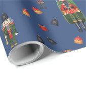 Nutkraker Kerstmis Cadeaupapier (Rol Hoek)