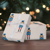 Nutkraker Kerstmis Cadeaupapier