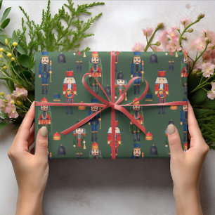 Nutkraker Kerstmis Cadeaupapier