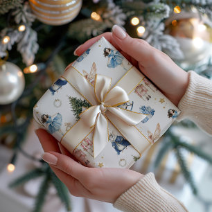 Nutkraker Kerstmis Cadeaupapier