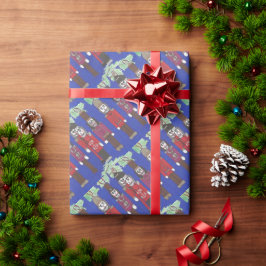 Nutkraker Kerstmis Cadeaupapier