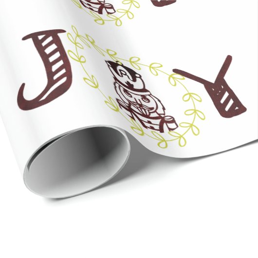 Nutkraker Kerstmis Cadeaupapier (Rol Hoek)