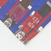 Nutkraker Kerstmis Fleece Deken (Hoek)