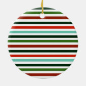 Nutkraker Kerstmis Keramisch Ornament (Achterkant)