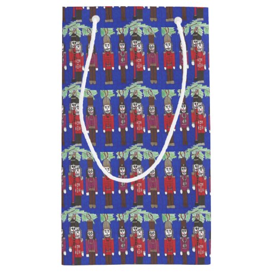 Nutkraker Kerstmis Klein Cadeauzakje (Achterkant)