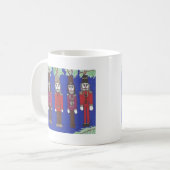 Nutkraker Kerstmis Koffiemok (Voorkant links)