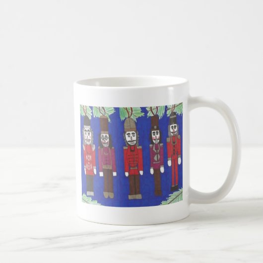 Nutkraker Kerstmis Koffiemok (Rechts)