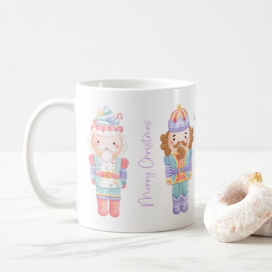 Nutkraker Kerstmis Koffiemok (Met donut)