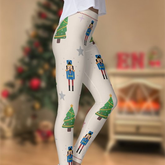 Nutkraker Kerstmis Leggings