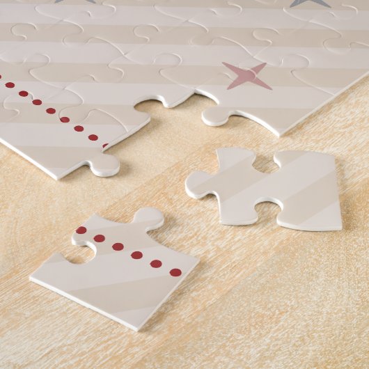 Nutkraker Kerstmis Legpuzzel (Zijkant)