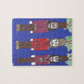 Nutkraker Kerstmis Legpuzzel (Horizontaal)