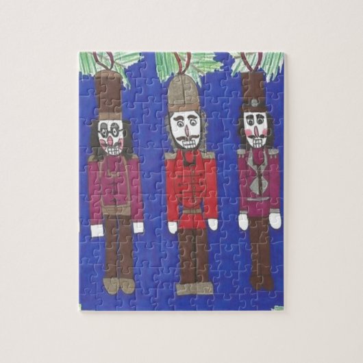 Nutkraker Kerstmis Legpuzzel (Verticaal)