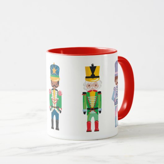 Nutkraker Kerstmis Mok (Voorkant rechts)