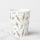 Nutkraker Kerstmis Papieren Bekers (Links)