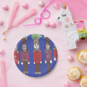 Nutkraker Kerstmis Papieren Bordje (Feest)