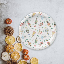 Nutkraker Kerstmis Papieren Bordje