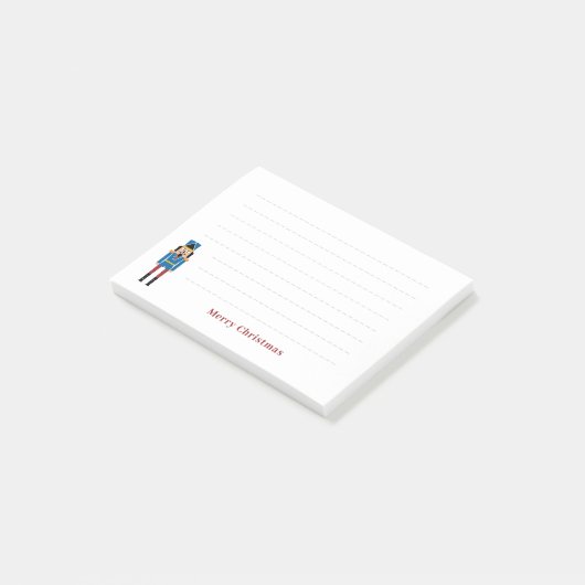 Nutkraker Kerstmis Post-it® Notes (Schuin)