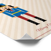 Nutkraker Kerstmis Poster (Hoek)