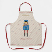 Nutkraker Kerstmis Schort (Voorkant)