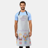 Nutkraker Kerstmis Schort (Gedragen)