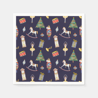 Nutkraker Kerstmis Servet