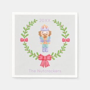 Nutkraker Kerstmis Servet