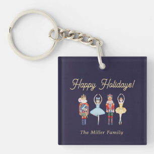 Nutkraker Kerstmis Sleutelhanger