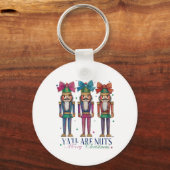 Nutkraker Kerstmis Sleutelhanger (Achterkant)