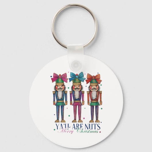 Nutkraker Kerstmis Sleutelhanger (Achterkant)