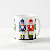 Nutkraker Kerstmis, speciaal gepersonaliseerd Koffiemok (Voorkant rechts)