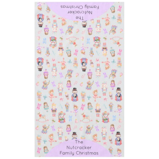 Nutkraker Kerstmis Tafelkleed (Voorkant)