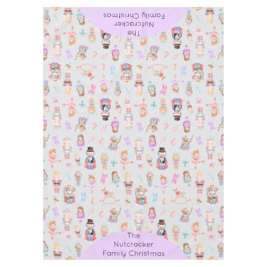 Nutkraker Kerstmis Tafelkleed (Voorkant)