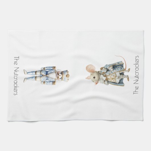Nutkraker Kerstmis Theedoek (Horizontaal)