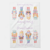 Nutkraker Kerstmis Theedoek (Verticaal)