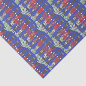 Nutkraker Kerstmis Tissuepapier (Detail)