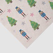 Nutkraker Kerstmis Tissuepapier (Detail)