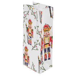 Nutkraker Kerstmis Wijn Cadeautas