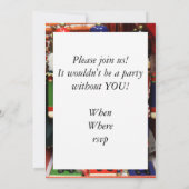 Nutkraker kerstsoldaten kaart (Achterkant)