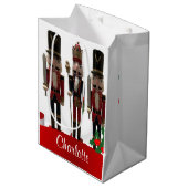 Nutkraker King en bewakers Kerstmis Medium Cadeauzakje (Voorkant Gekanteld)