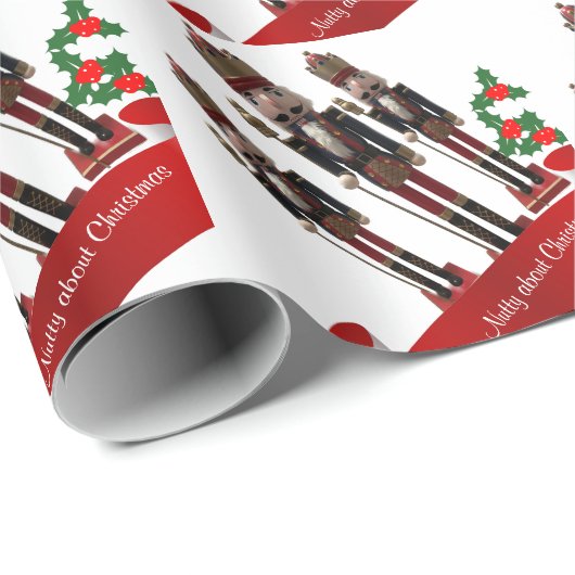 Nutkraker King kerst Cadeaupapier (Rol Hoek)