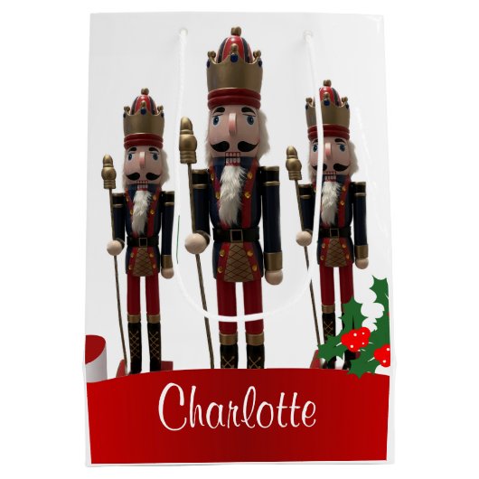 Nutkraker King kerst Medium Cadeauzakje (Achterkant)