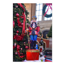 Nutkraker King op het station van de Unie