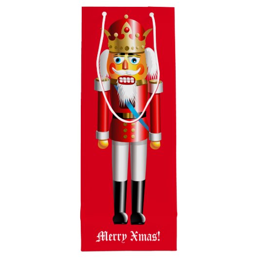  Nutkraker King Wijn Cadeautas (Achterkant)