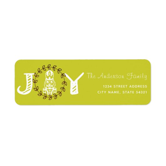 Nutkraker Label Green (Voorkant)