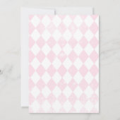 Nutkraker land suikerriet roze kaart (Achterkant)